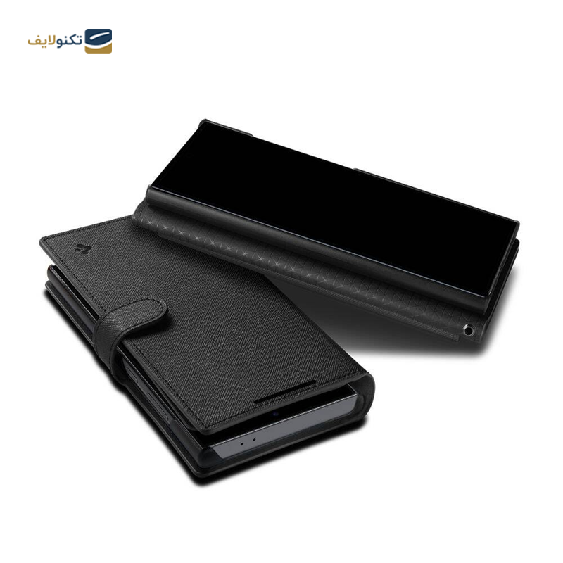 کاور گوشی Samsung Galaxy S24 Ultra اسپیگن مدل Wallet S Plus - Samsung Galaxy S24 Ultra Spigen Wallet S Plus Phone Cover