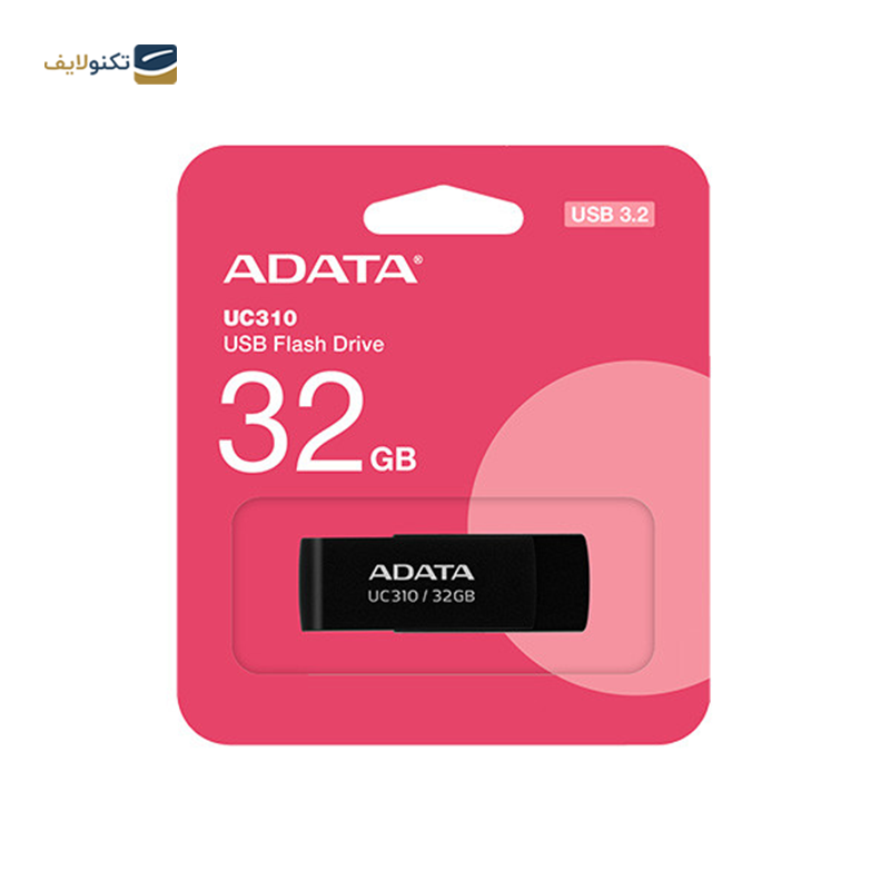 فلش مموری ای دیتا مدل UC310 USB 3.2 ظرفیت 256 گیگابایت - ADATA UC310 USB 3.2 Flash Memory - 256GB