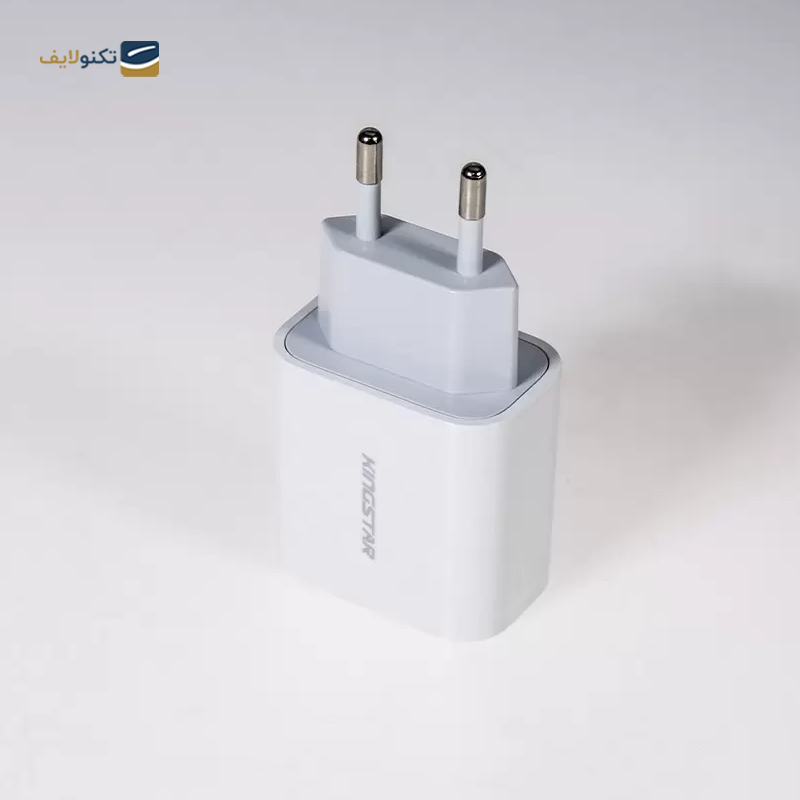 شارژر دیواری کینگ استار مدل KW141A توان 18 وات به همراه کابل MicroUSB - KingStar KW141A Wall Charger