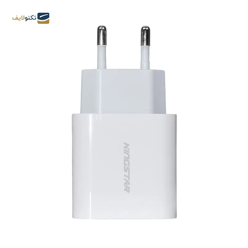 شارژر دیواری کینگ استار مدل KW141i توان 18 وات به همراه کابل Lightning - KingStar KW141i Wall Charger