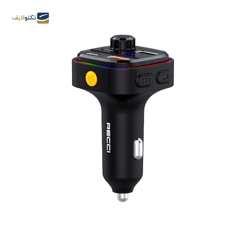 شارژر فندکی رسی مدل RQ08 توان 30 وات - Recci RQ08 Car Charger 30W