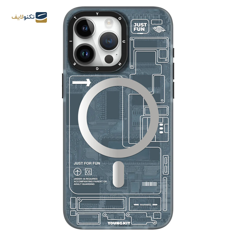 قاب گوشی اپل iPhone 14 Pro Max مدل یانگ کیت Technology Series - Youngkit Technology Series iPhone 14 Pro Max Phone Cover non-original