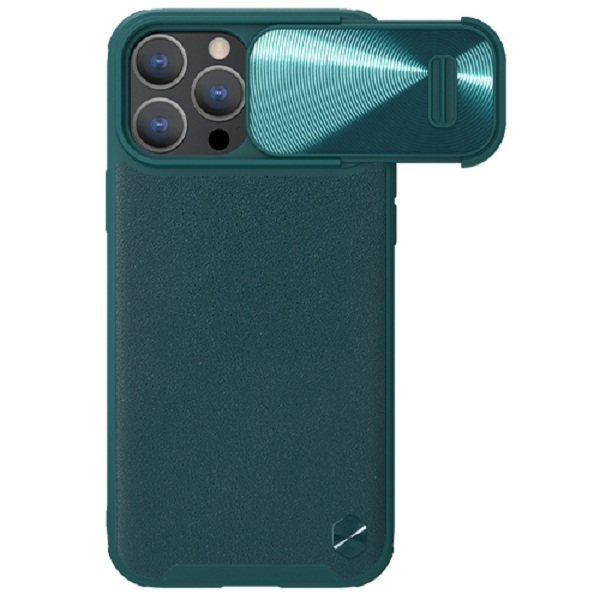 کاور گوشی اپل iPhone 14 Pro نیلکین مدل CamShield Leather S Case - Nillkin CamShield Leather S Case Cover for iPhone 14 Pro