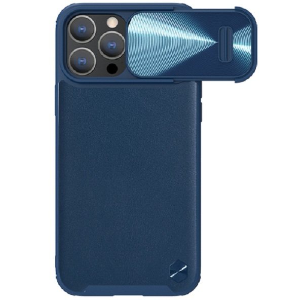 کاور گوشی اپل iPhone 14 Pro نیلکین مدل CamShield Leather S Case - Nillkin CamShield Leather S Case Cover for iPhone 14 Pro