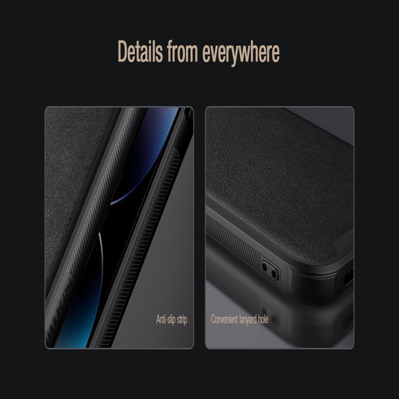 کاور گوشی اپل iPhone 14 Pro نیلکین مدل CamShield Leather S Case - Nillkin CamShield Leather S Case Cover for iPhone 14 Pro