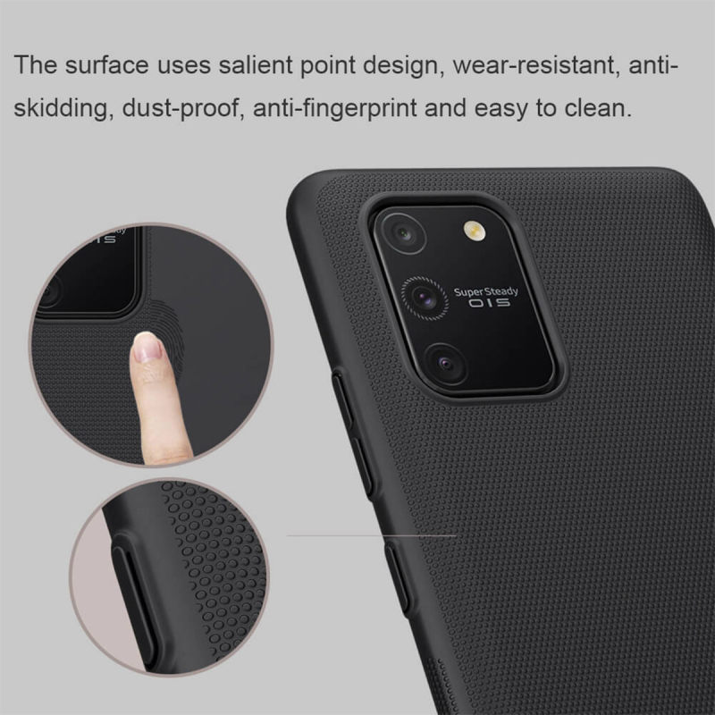 کاور گوشی سامسونگ Galaxy S10 Lite نیلکین مدل Super Frosted Shield - Nillkin Super Frosted Shield Case Cover for Galaxy S10 Lite