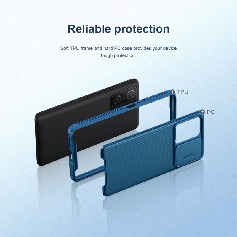 کاور گوشی شیائومی  11T / 11T PRO نیلکین مدل CAMShIELD PRO Cover - Nillkin CAMShIELD PRO Case Cover for Xiaomi 11T / 11T PRO