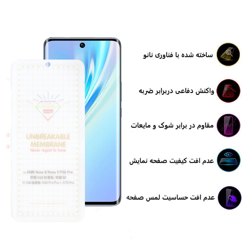 گلس گوشی آنر 50/V40 Lite/ Nova 8/Nova 9/P50 Pro بوف مدل Hg15 - Buff Hg15 V40 Lite/ Nova 8/Nova 9/P50 Pro Screen Protector