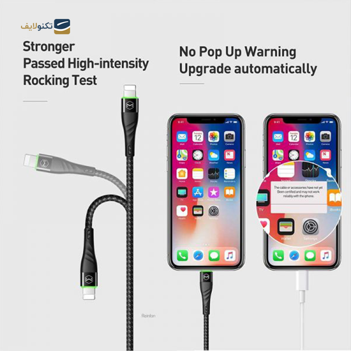  کابل لایتنینگ مک دودو مدل CA-635 طول 1.2 متر - CA-635 Type-A tp lightning Cable