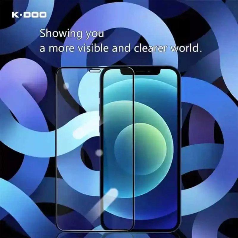 گلس گوشی اپل iPhone 14 Plus / 13 Pro Max کی-دوو مدل Full - K-DOO Full iPhone 14 Plus,/ 13 Pro Max Screen Protector
