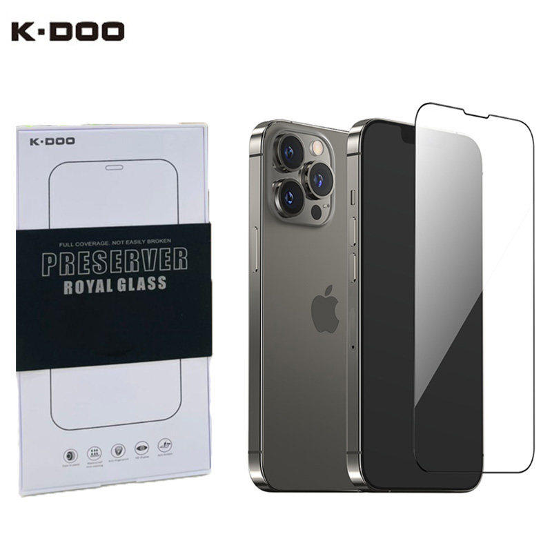 گلس گوشی اپل iPhone 14 Plus / 13 Pro Max کی-دوو مدل Full - K-DOO Full iPhone 14 Plus,/ 13 Pro Max Screen Protector