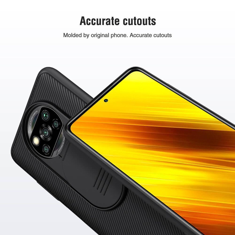 کاور گوشی شیائومی POCO X3 NFC نیلکین مدل Camshield - Nillkin Camshield Case Cover for Xiaomi POCO X3 NFC