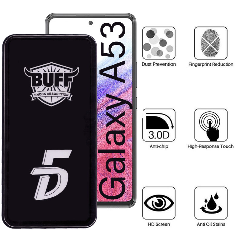 گلس گوشی سامسونگ Galaxy A53 بوف 5D مدل F33 - Buff F33 Galaxy A53 Glass Screen Protector