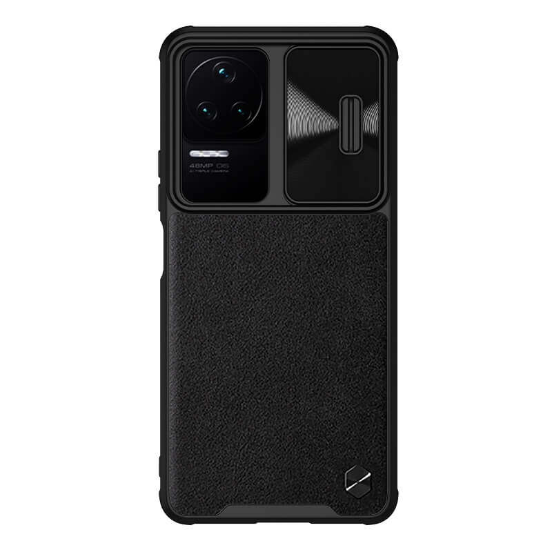 کاور گوشی شیائومی Poco F4 5G/Redmi K40S نیلکین مدل CamShield Leather - Nillkin CamShield Leather cover for Poco F4 5G/Redmi K40S