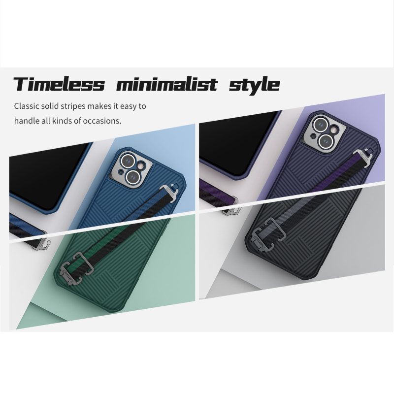 کاور گوشی اپل iPhone 14 Plus نیلکین مدل Strap Band - Nillkin Strap Band cover for iPhone 14 Plus