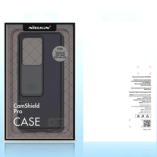 کاور گوشی سامسونگ Galaxy S20 Ultra نیلکین مدل CamShield Pro - Nillkin CamShield Pro Case Cover for Galaxy S20 Ultra