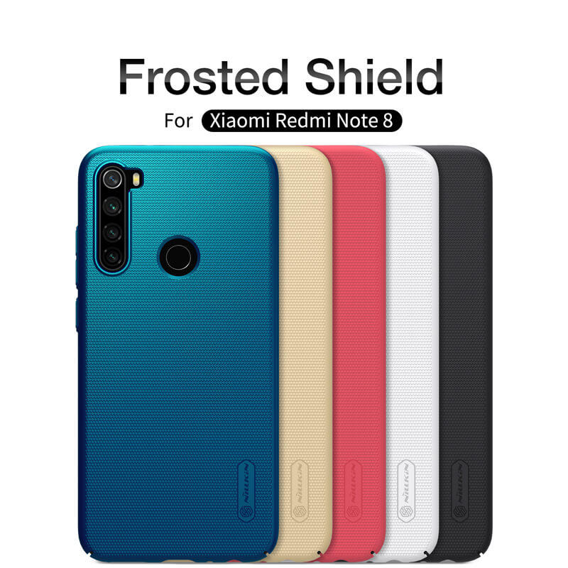 کاور گوشی شیائومی Redmi Note 8 نیلکین مدل Super Frosted Shield - Nillkin Super Frosted Shield Case Cover for Xiaomi Redmi Note 8