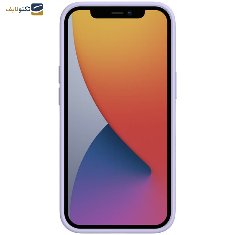 کاور گوشی موبایل اپل iPhone 13 نیلکین مدل CamShield Silky Magnetic Silicon - 