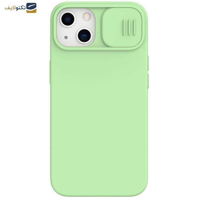 کاور گوشی موبایل اپل iPhone 13 نیلکین مدل CamShield Silky Magnetic Silicon - 
