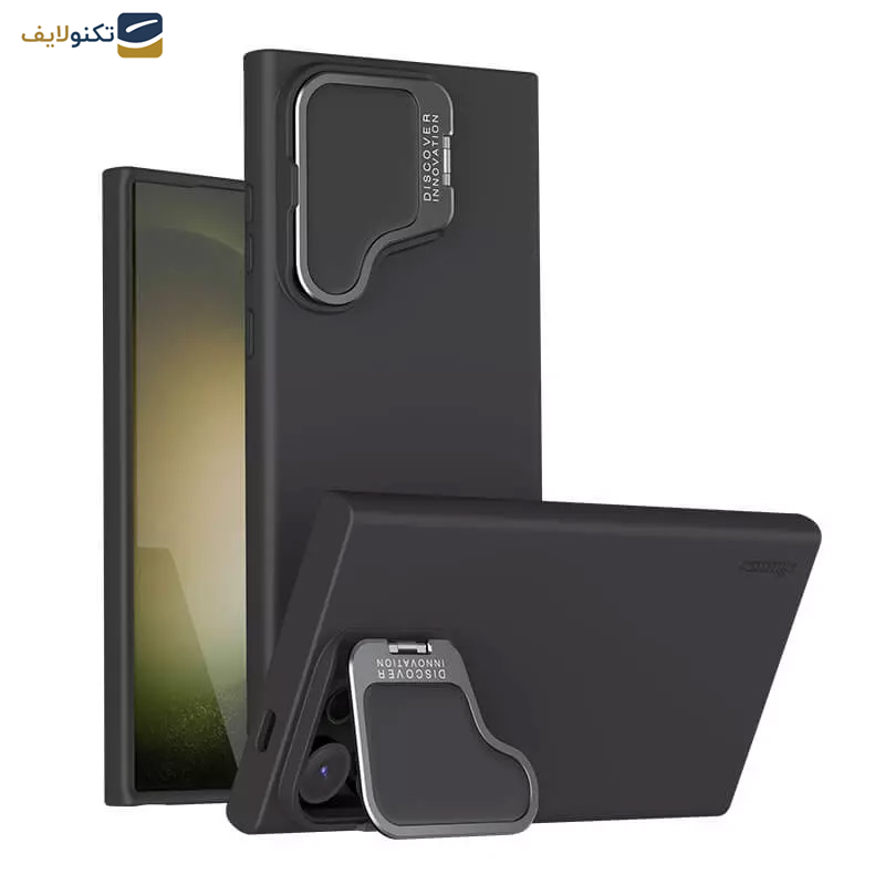 کاور گوشی سامسونگ Galaxy S24 Ultra نیلکین مدل CamShield Silky Prop Silicon - Nillkin CamShield Silky Prop Silicon case for Samsung Galaxy S24 Ultra