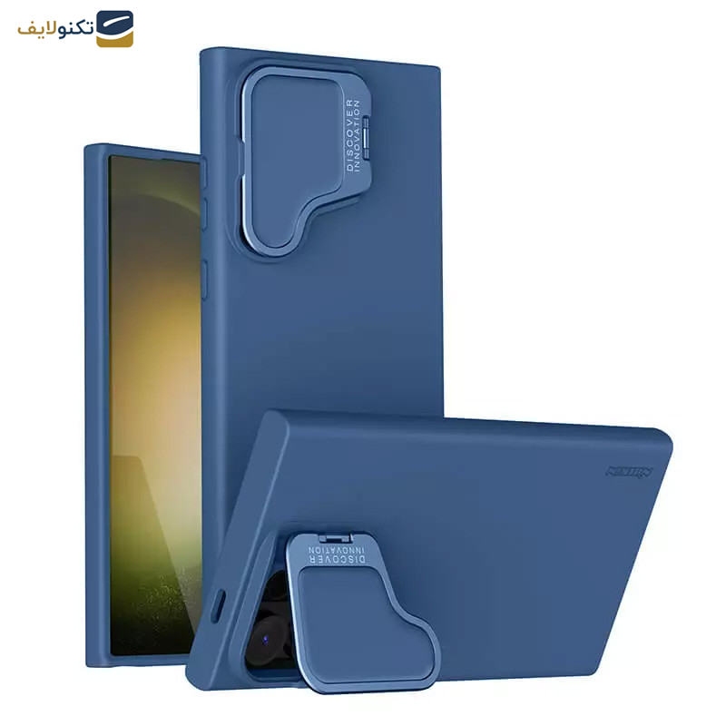 کاور گوشی سامسونگ Galaxy S24 Ultra نیلکین مدل CamShield Silky Prop Silicon - Nillkin CamShield Silky Prop Silicon case for Samsung Galaxy S24 Ultra