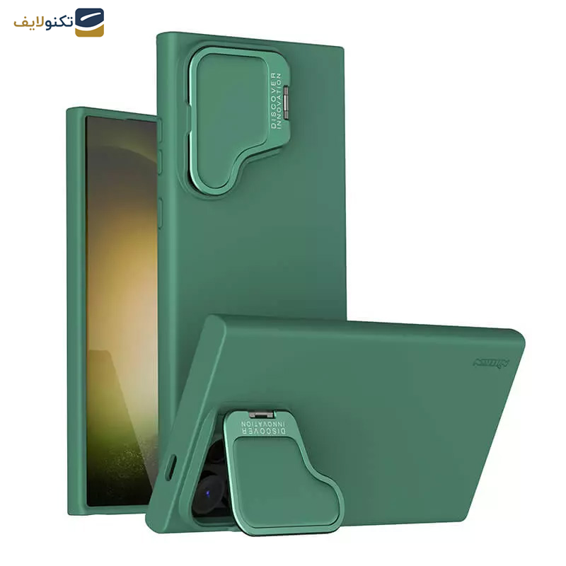 کاور گوشی سامسونگ Galaxy S24 Ultra نیلکین مدل CamShield Silky Prop Silicon - Nillkin CamShield Silky Prop Silicon case for Samsung Galaxy S24 Ultra