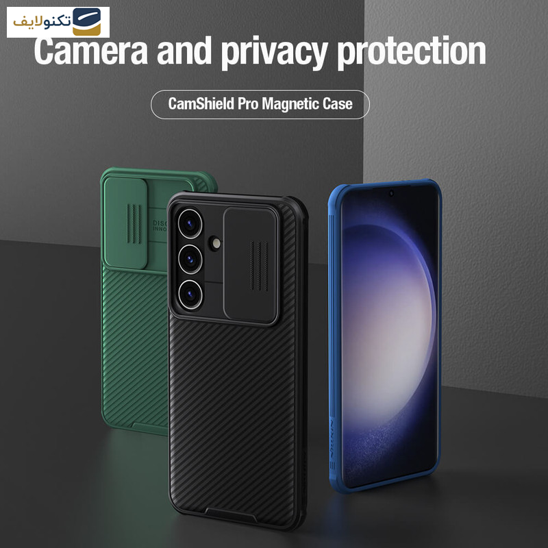 کاور گوشی سامسونگ Galaxy S24 نیلکین مدل CamShield Pro - Nillkin CamShield Pro cover case for Samsung Galaxy S24