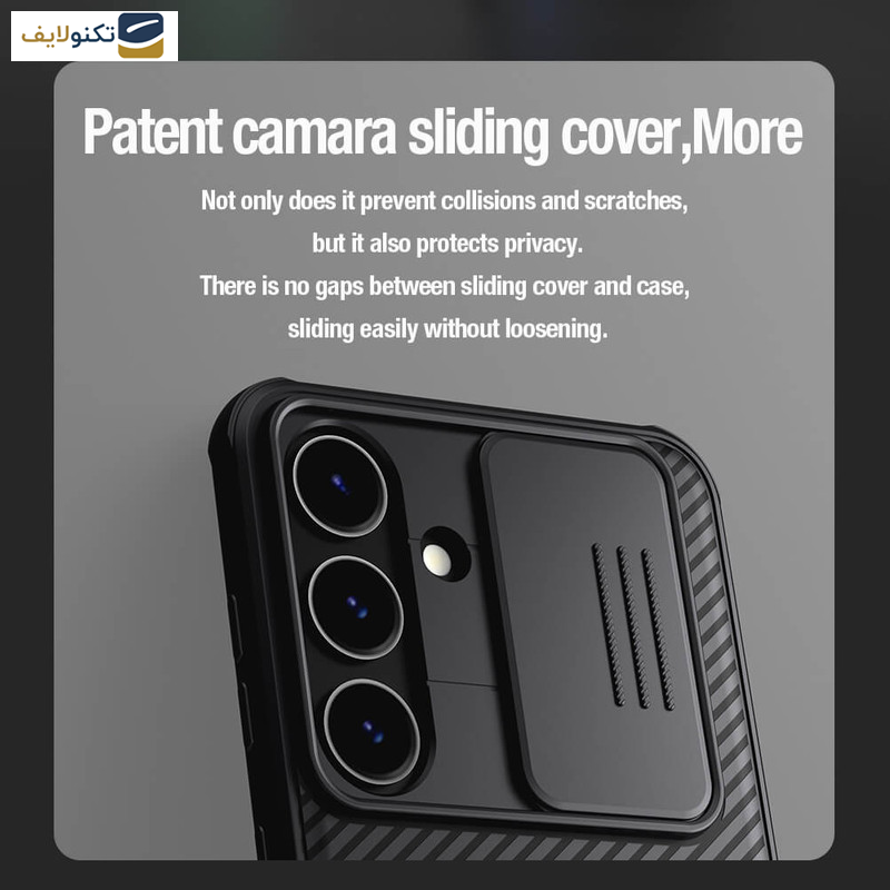 کاور گوشی سامسونگ Galaxy S24 نیلکین مدل CamShield Pro - Nillkin CamShield Pro cover case for Samsung Galaxy S24