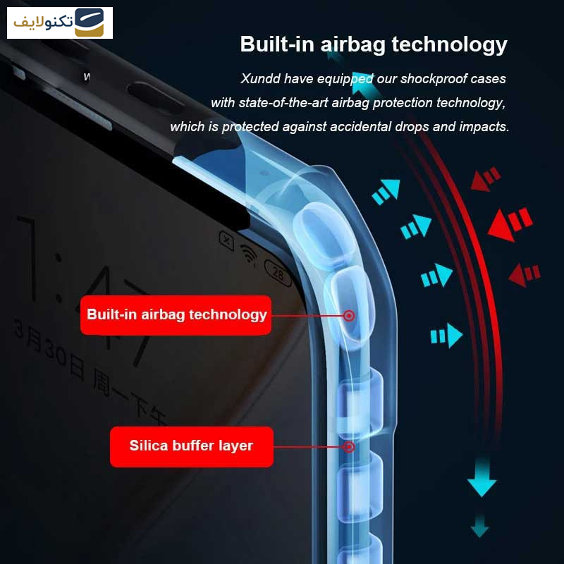 کاور گوشی پوکو X3 - X3 NFC - X3 Pro اپیکوی مدل Xundd Beatle - Epicoy Xundd Beatle Case For Poco X3 - X3 NFC - X3 Pro