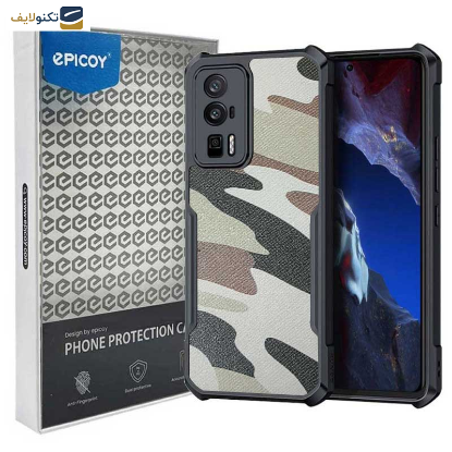 کاور گوشی شیائومی Redmi K60- K60 Pro -  پوکو F5 Pro اپیکوی مدل Xundd Camouflage - Epicoy Xundd Camouflage Cover For Xiaomi Poco F5 Pro -Redmi K60- K60 Pro