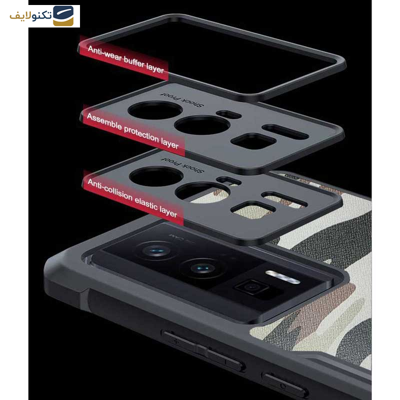 کاور گوشی شیائومی Redmi K60- K60 Pro -  پوکو F5 Pro اپیکوی مدل Xundd Camouflage - Epicoy Xundd Camouflage Cover For Xiaomi Poco F5 Pro -Redmi K60- K60 Pro