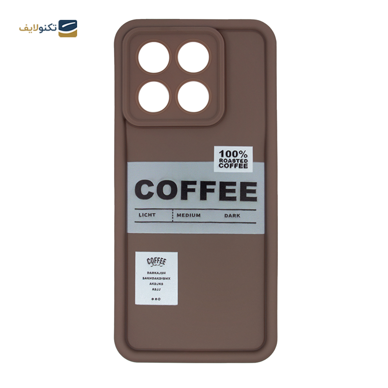 قاب گوشی پوکو X6 Pro مدل Solid Coffee - Solid Coffee Poco X6 Pro Phone Cover