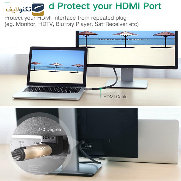 مبدل HDMI یوگرین مدل HD112-20110 - 