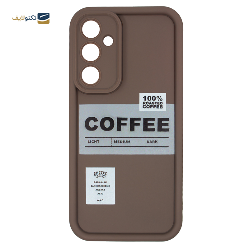 قاب گوشی سامسونگ Galaxy A55 مدل Solid Coffee - Solid Coffee Samsung Galaxy A55 Phone Cover