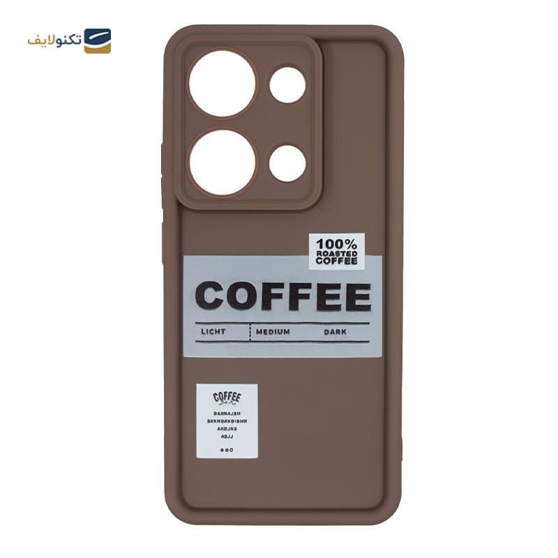 قاب گوشی شیائومی Redmi Note 13 Pro 4G مدل Solid Coffee - Solid Coffee Xiaomi Redmi Note 13 Pro 4G Phone Cover