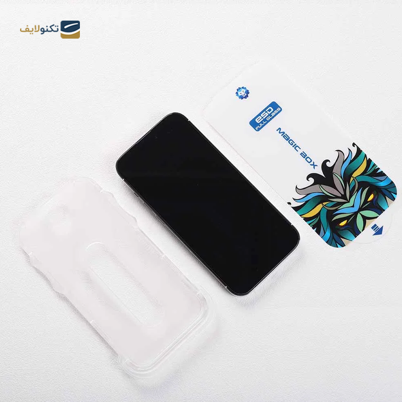 گلس گوشی اپل iPhone 13 Pro لیتوو مدل D+ Tools Magic Glass Box به همراه کیت نصب - Lito D+ Tools Magic Glass Box Screen Protector for iPhone 13 Pro