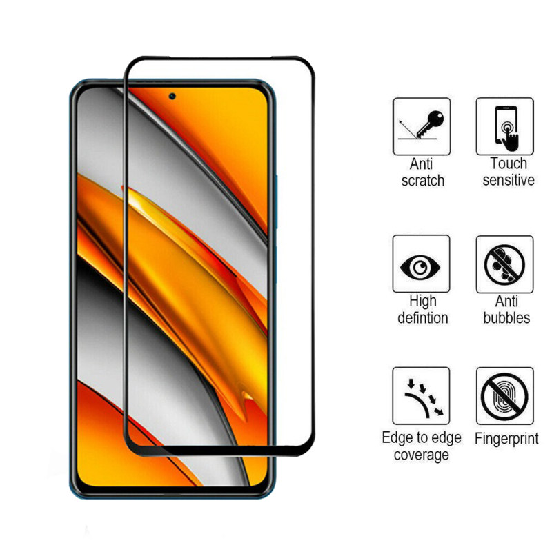 گلس گوشی شیائومی Poco F3 بوف 5D مدل F33 - Buff F33 Poco F3 Screen Protector