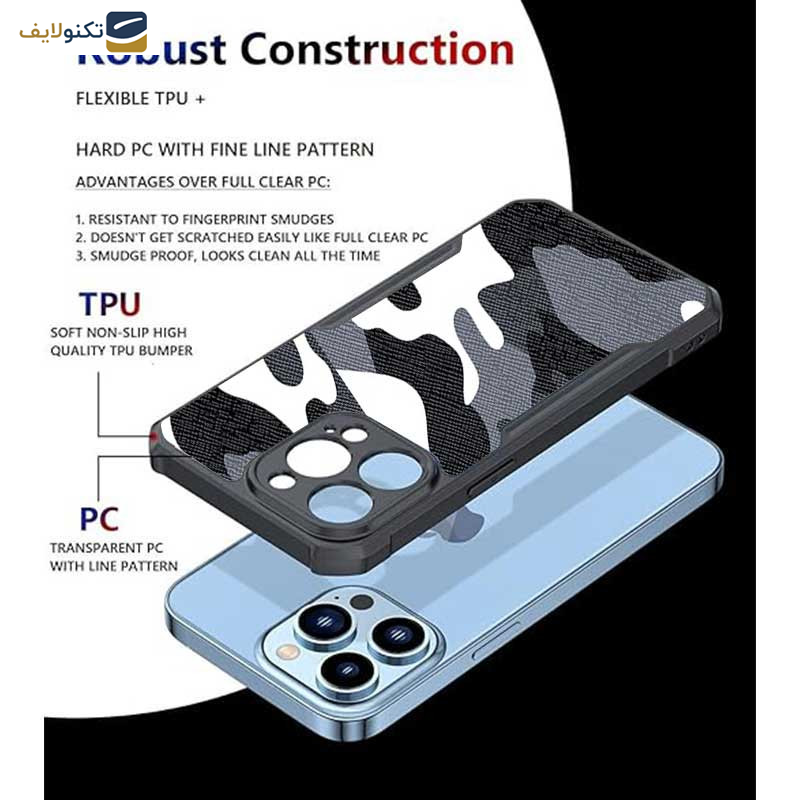 کاور گوشی اپل iPhone 11 Pro Max اپیکوی مدل Xundd Camouflage - Epicoy Xundd Camouflage Cover For Apple iPhone 11 Pro Max