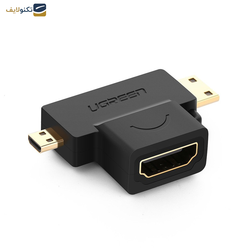 مبدل Micro HDMI به Mini HDMI-HDMI یوگرین مدل HD129 - 