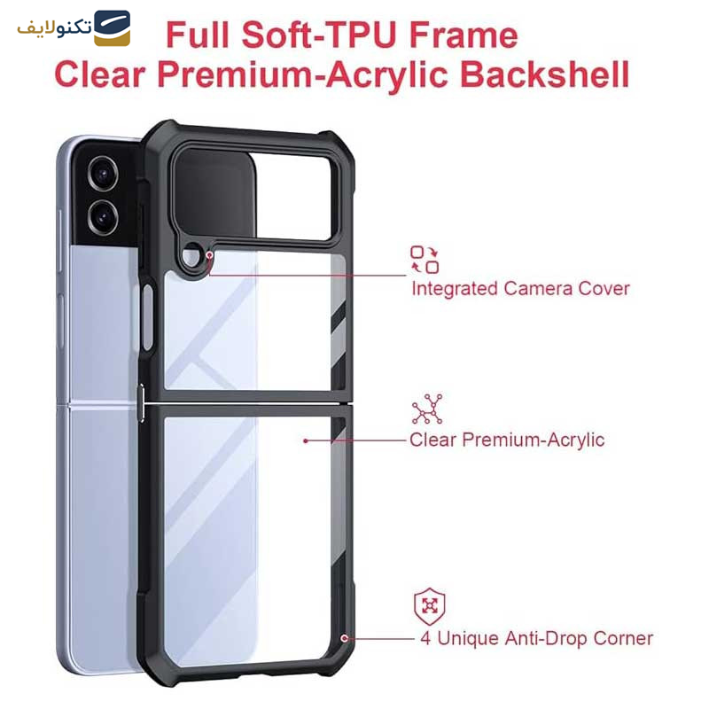 کاور گوشی سامسونگ Galaxy Z Flip 3 5G اپیکوی مدل Xundd Beatle - Epicoy Xundd Beatle Case For Samsung Galaxy Z Flip 3 5G