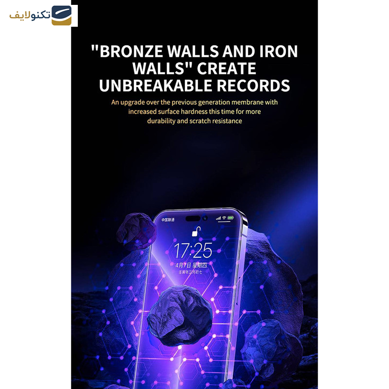 گلس گوشی اپل iPhone 15 Pro Max اپیکوی مدل Xundd Axe Easy install  - Epicoy Xundd Axe Easy instal Glass Screen Protector For Apple iPhone 15 Pro Max