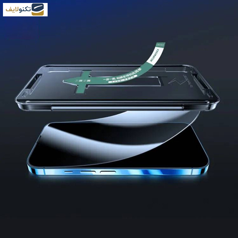 گلس گوشی اپل iPhone 15 Pro Max اپیکوی مدل Xundd Axe Easy install  - Epicoy Xundd Axe Easy instal Glass Screen Protector For Apple iPhone 15 Pro Max