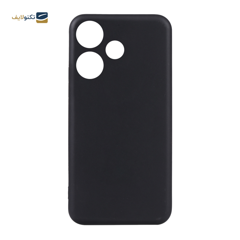 کاور گوشی شیائومی Redmi 13 مدل سیلیکونی محافظ لنزدار  - Silicone lens protector Cover For Xiaomi Redmi 13