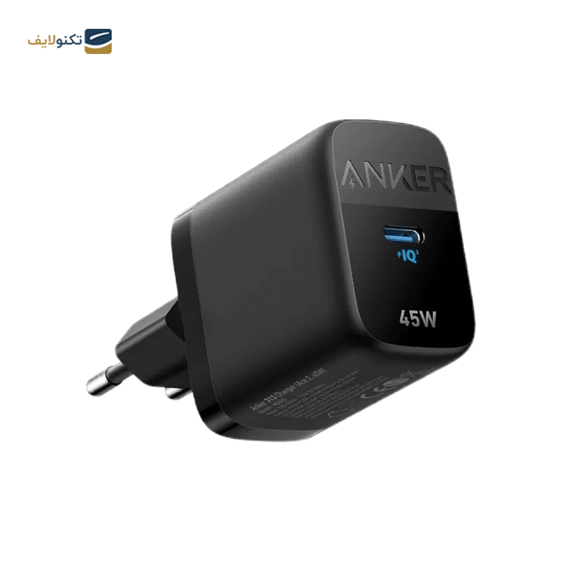 شارژر دیواری انکر مدل Anker 313 Ace 2 توان 45 وات - Anker 313 Ace 2 45w Wall Charger