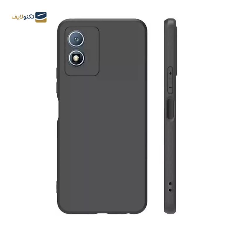 کاور گوشی موتورولا Moto G04 مدل سیلیکونی محافظ لنزدار  - Silicone lens protector Cover For Motorola Moto G04