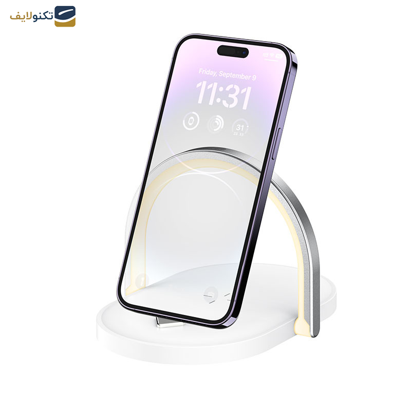 شارژر بی سیم پرووان مدل PWL815 15 توان 15 وات - ProOne PWL815 3in1 Wireless Charger