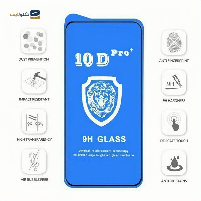 گلس گوشی سامسونگ Galaxy M30 کوکو مدل 10D Pro Plus - COCO 10D Pro Plus Screen Protector For Samsung Galaxy M30