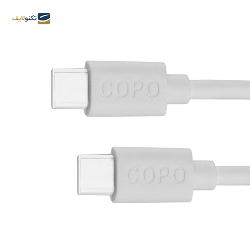 کابل دو سر تایپ سی کوپو طول 1 متر - Copo USB-C to USB-C Cable 1m