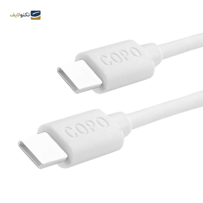 کابل دو سر تایپ سی کوپو طول 1 متر - Copo USB-C to USB-C Cable 1m