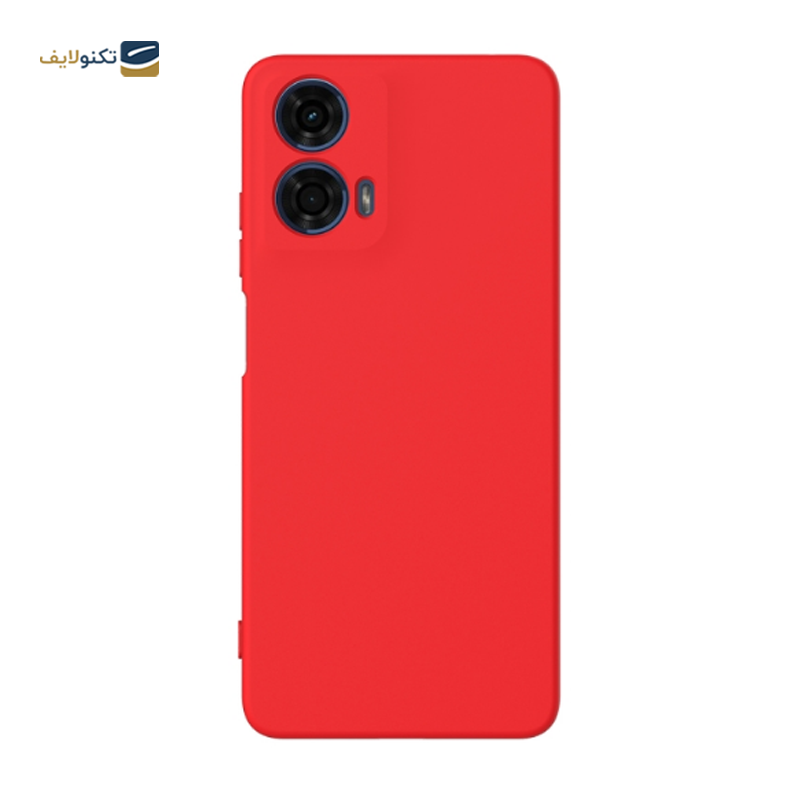 کاور گوشی موتورولا Moto G24 مدل سیلیکونی محافظ لنزدار - Silicone lens protector Cover For Motorola Moto G24